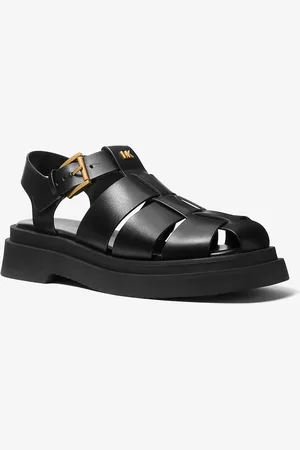 Michael Kors MK Sandalo Indy stile pescatore in pelle