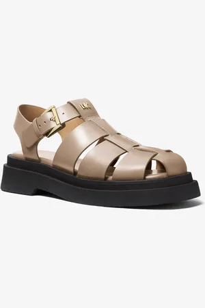 Michael Kors MK Sandalo Indy stile pescatore in pelle