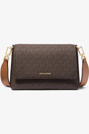 Michael Kors MK Borsa a tracolla Nessa piccola con stampa logo