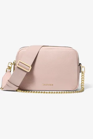 Michael Kors MK Camera bag a tracolla Bryant media in pelle martellata