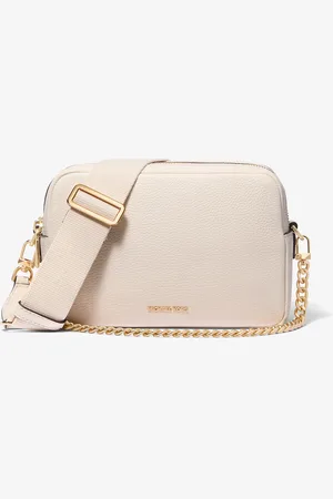 Michael Kors MK Camera bag a tracolla Bryant media in pelle martellata
