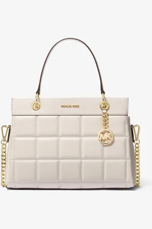 Michael Kors MK Borsa a mano Susan media in pelle trapuntata