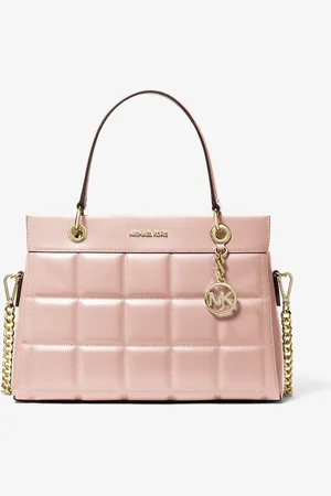 Michael Kors MK Borsa a mano Susan media in pelle trapuntata