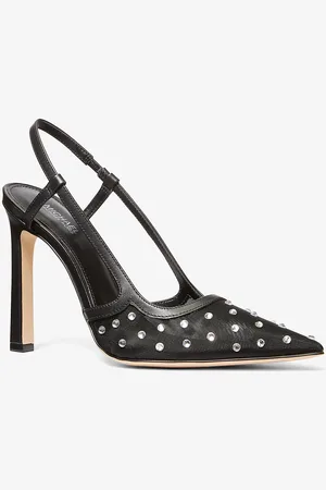 Michael Kors MK Décolleté slingback Alora in mesh con cristalli