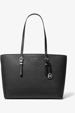 Michael Kors MK Borsa tote Quinn grande in pelle e stampa logo