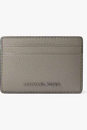 Michael Kors MK Porta carte di credito Jet Set in pelle martellata