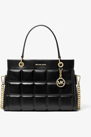 Michael Kors MK Borsa a mano Susan media in pelle trapuntata