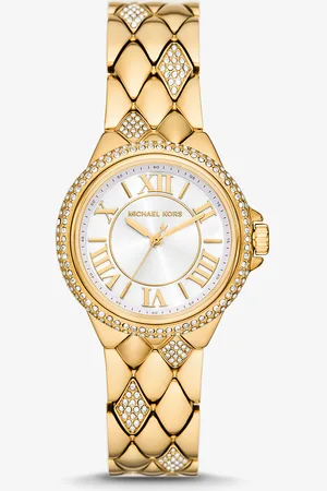 Michael Kors MK Orologio Camille mini tonalità con pavé