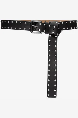 Michael Kors MK Cintura Colby in pelle con borchie