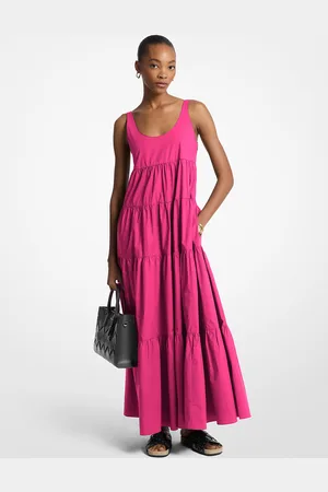 Michael Kors MK Abito a balze in cotone stretch