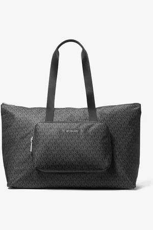 Michael Kors MK Borsa tote Tanner grande reversibile e ripiegabile con stampa logo