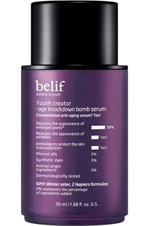belif Youth Creator Age Knockdown Bomb Serum