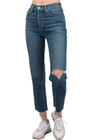 RE/DONE Donna, Jeans, Blu, W27, new
