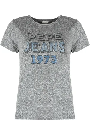 Pepe Jeans Donna, Top, Grigio, S, new