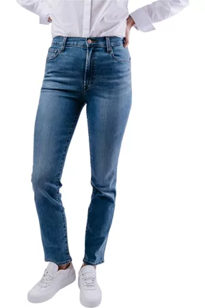 J Brand Donna Jeans slim & sigaretta - Jeans slim Blu, Donna, Taglia: W25