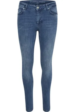 My Essential Wardrobe Donna, Jeans, Blu, W35, new