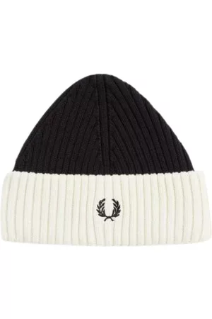 Fred Perry Cappello Bicolore Nero, unisex, Taglia: ONE Size