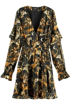 Scotch&Soda Vestido Mini All Day Arancione, Donna, Taglia: S