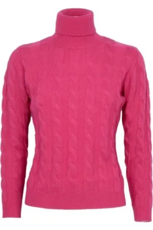 CASHMERE COMPANY Donna, Maglie, Rosa, L, new