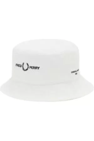 Fred Perry Cappelli Bianco, unisex, Taglia: L