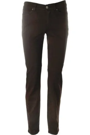 C.ro Donna, Pantaloni, Marrone, XS, new