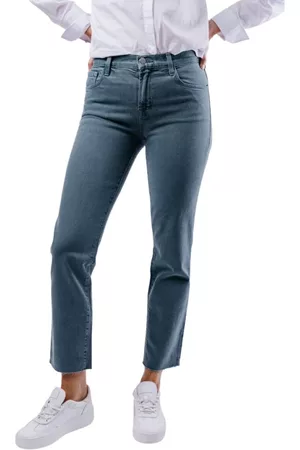 J Brand Jeans in vita alta Grigio, Donna, Taglia: W26