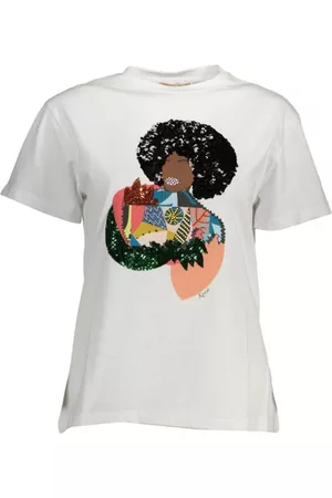 Kocca Donna T-shirt a maniche corte - Magliette Bianco, Donna, Taglia: 2XL