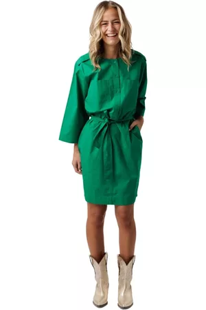 Antik Batik Short Dresses Verde, Donna, Taglia: S
