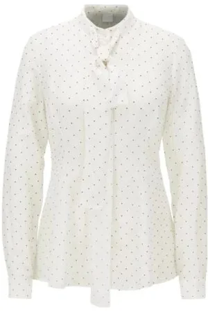 HUGO BOSS Donna, Camicette , Bianco, XS, new