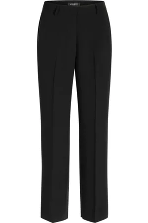 Bruuns Bazaar Straight Trousers Nero, Donna, Taglia: L