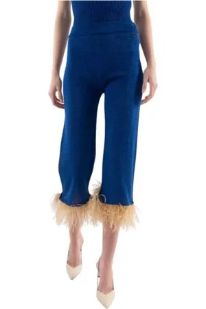 Dixie Donna, Pantaloni, Blu, L, new
