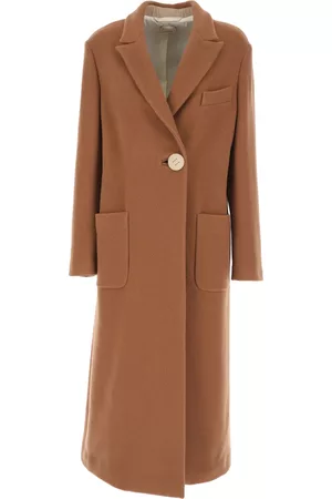 ALYSI Donna, Cappotti, Marrone, M, new