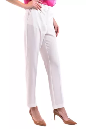 BLUMARINE Donna, Pantaloni, Bianco, S, new