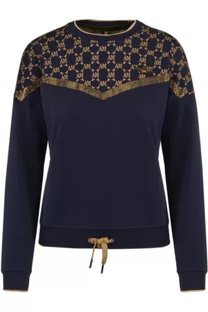 Aeronautica Militare Felpa Blu, Donna, Taglia: M