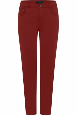 C.ro Donna, Jeans, Rosso, 4Xl, new