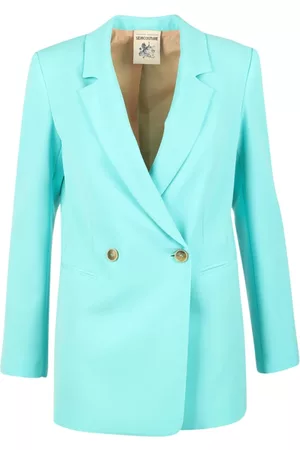 SEMICOUTURE Donna, Giacche, Blu, S, new