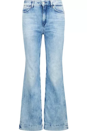Drykorn Jeans svasati con il lavaggio Blu, Donna, Taglia: W28 L34