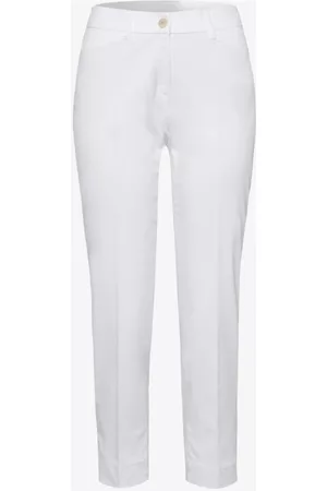 Brax Pantaloni Bianco, Donna, Taglia: XL