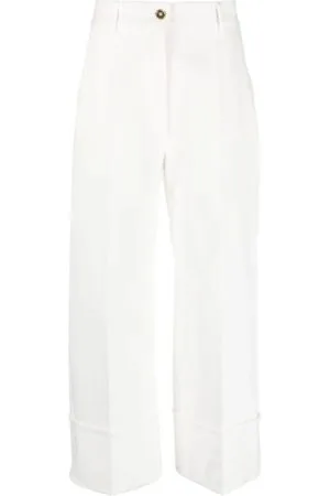 Patou Donna, Pantaloni, Bianco, M, new