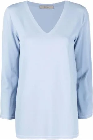 D.EXTERIOR Donna, Maglie, Blu, M, new