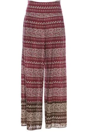 WEILI ZHENG Donna, Pantaloni, Rosso, M, new