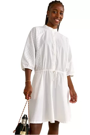 Bellerose Donna Pantaloncini - Short Dresses Bianco, Donna, Taglia: S