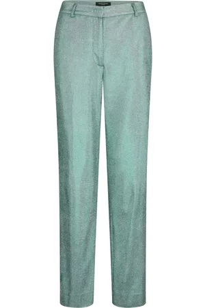 Bruuns Bazaar Suit Trousers Verde, Donna, Taglia: L