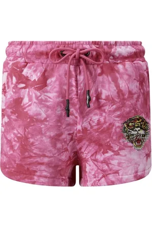ED HARDY Donna, Pantaloncini, Rosa, S, new