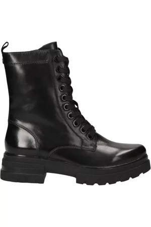 Caprice Donna Stivali - Black casual closed booties Nero, Donna, Taglia: 38 1/2 EU