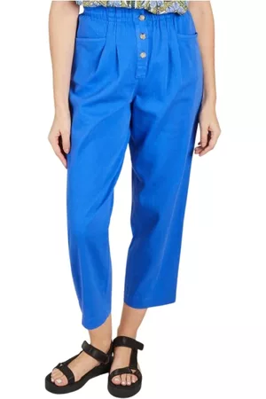 Bellerose Donna Pantaloni - Lilo Pants Blu, Donna, Taglia: XL
