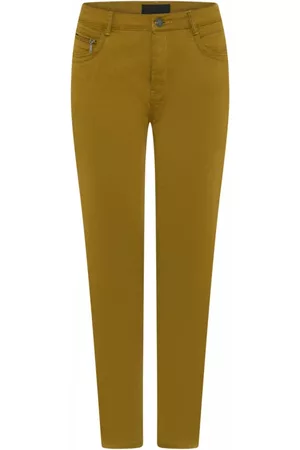 C.ro Donna, Pantaloni, Giallo, L, new
