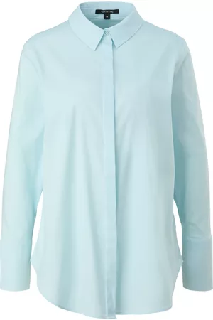 Comma, Donna Camicie - Camicia Blu, Donna, Taglia: L