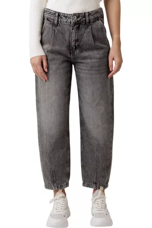 Drykorn Donna Pantaloni - Cropped Jeans Grigio, Donna, Taglia: W26