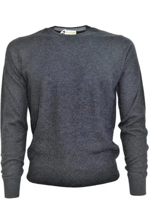 CASHMERE COMPANY Uomo, Maglie, Grigio, 5Xl, new